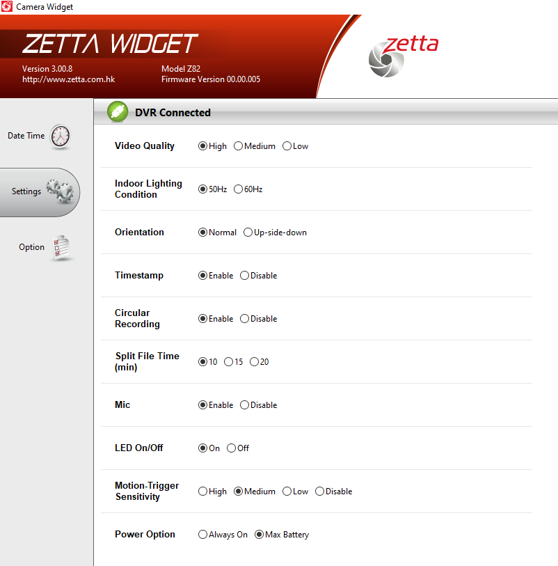 Camera Zetta Z82 Full HD 