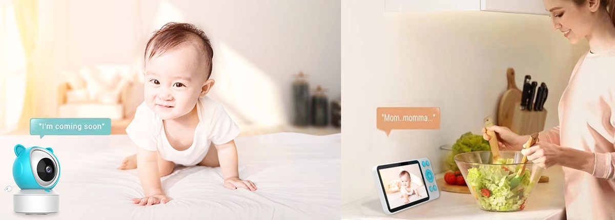 WiFi baby monitor Secutek SRT-BM01