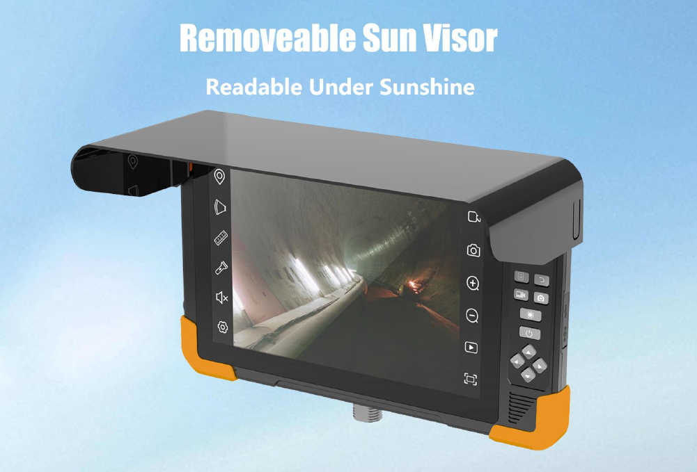 Umbra detasabila pentru monitorul de previzualizare