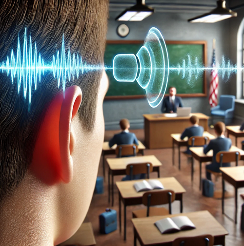 Real-time audio transmission to the headset